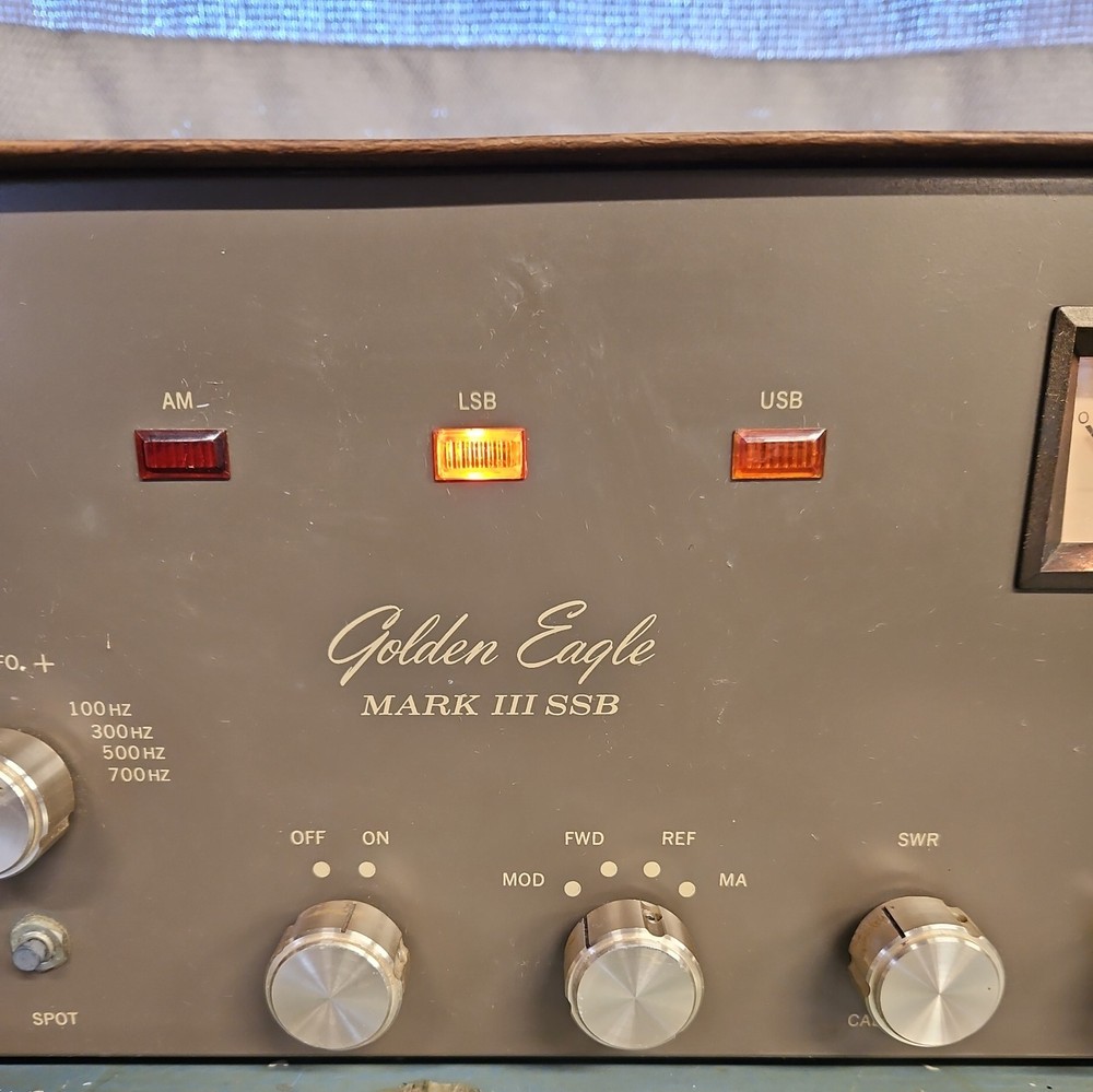 Browning Golden Eagle Mark 3 III Transceiver POWERS UP NOT TESTED (READ)