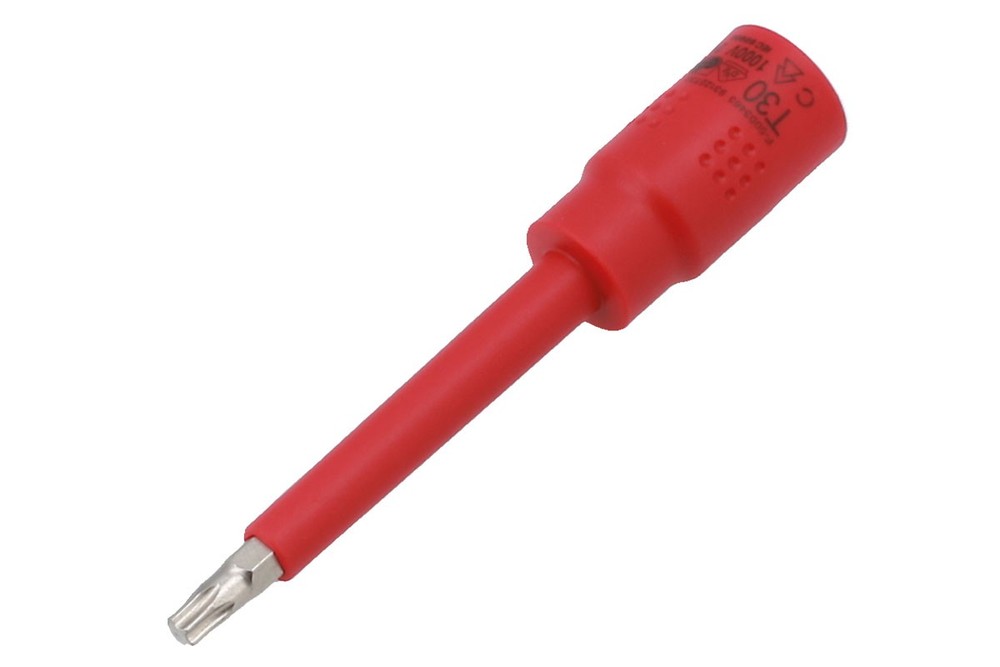 Laser Tools Insulated Extra Long Star Bit Socket 3/8"D T30 8921