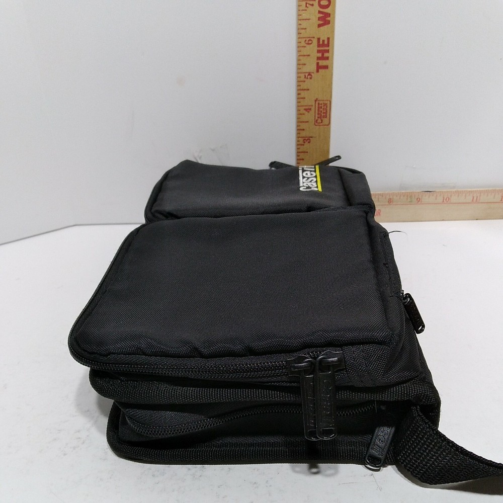Vintage Case It CD Case Holder Organizer Black