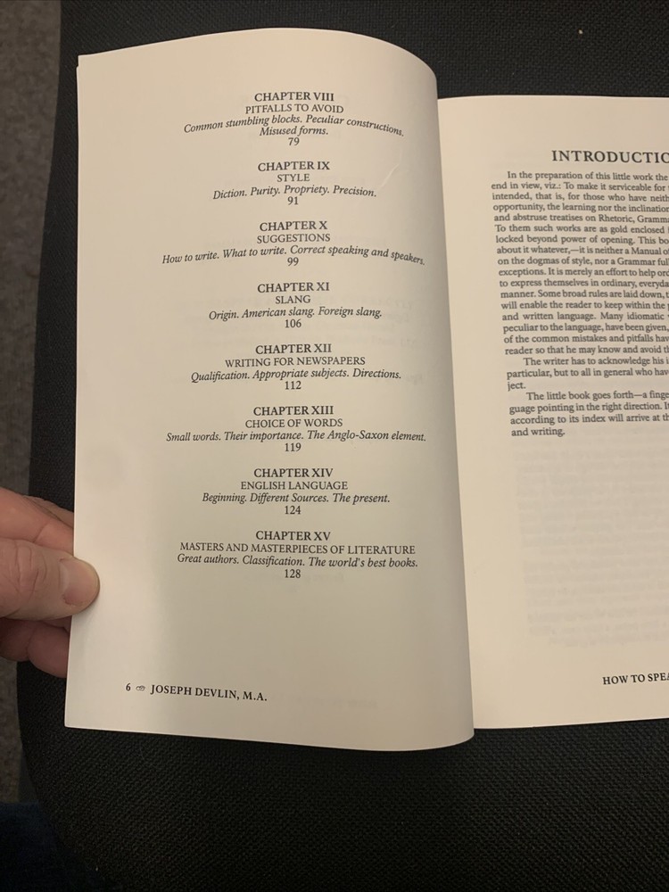 How to Write and Speak Correctly, Joseph Devlin,