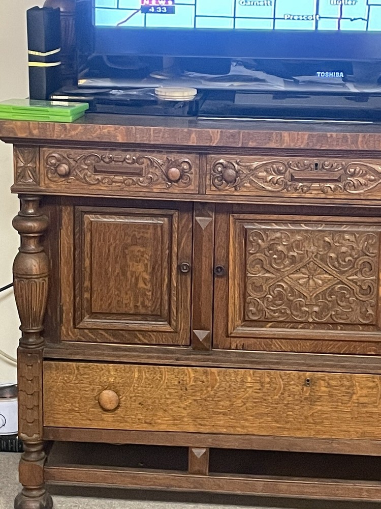 Antique Server / Buffet / Sideboard LOCAL PICK UP ONLY