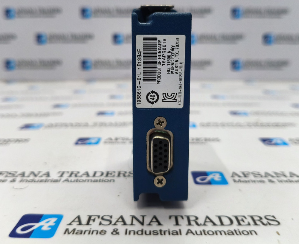 NATIONAL INSTRUMENTS NI 9203 ANALOG INPUT MODULE