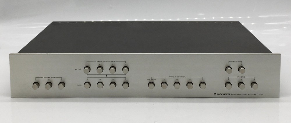 Pioneer U-24 Passive Type Multi-Function Audio Program Selector Tested Working