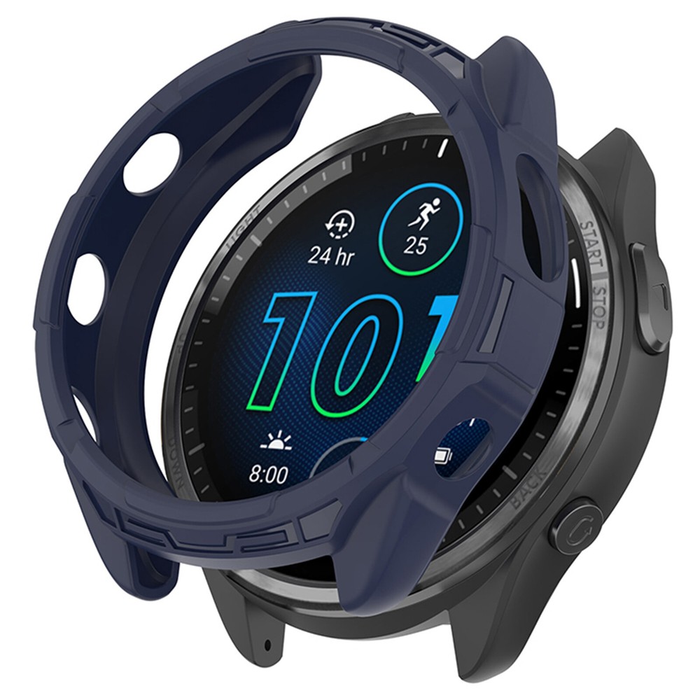 Sport Watch Replacement TPU Bumper Cover Case Frame For Garmin Forerunner 965