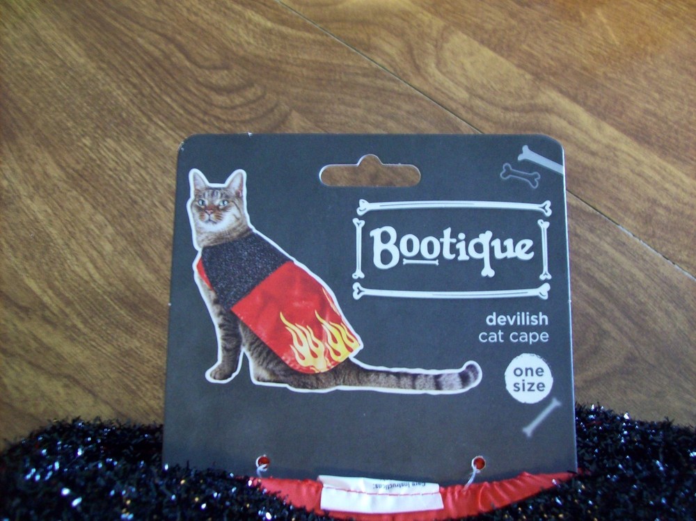 Bootique Devilish Cat Cape Costume, One size fits all