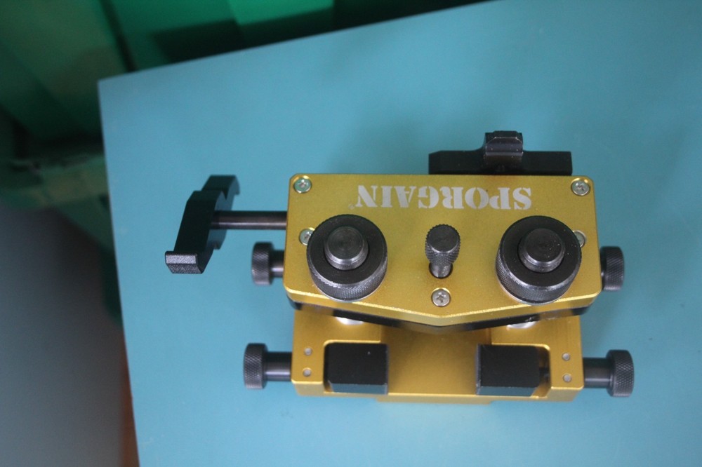 SPORGAIN PISTOL SIGHT ADJUSTMENT ALIGNMENT PUSHER TOOL WITH STOP BLOCKS