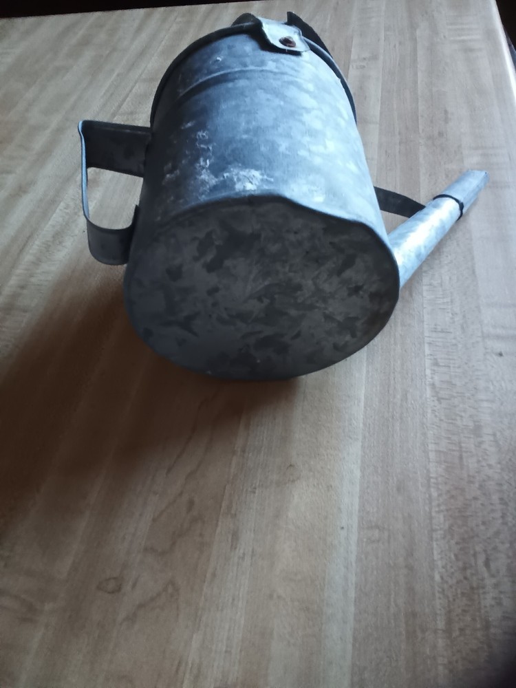 Galvanized watering can small