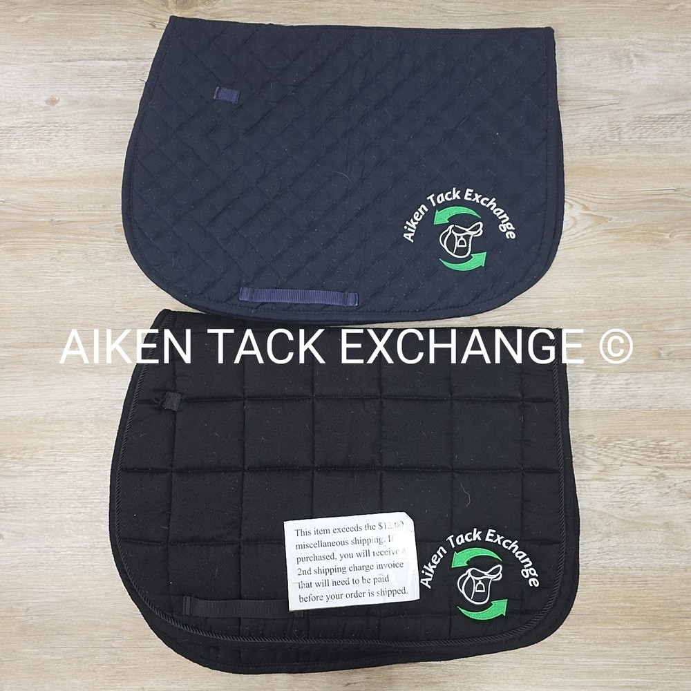 BARGAIN BUNDLE: 2 All Purpose Saddle Pads with ATE Logo (Read Description)