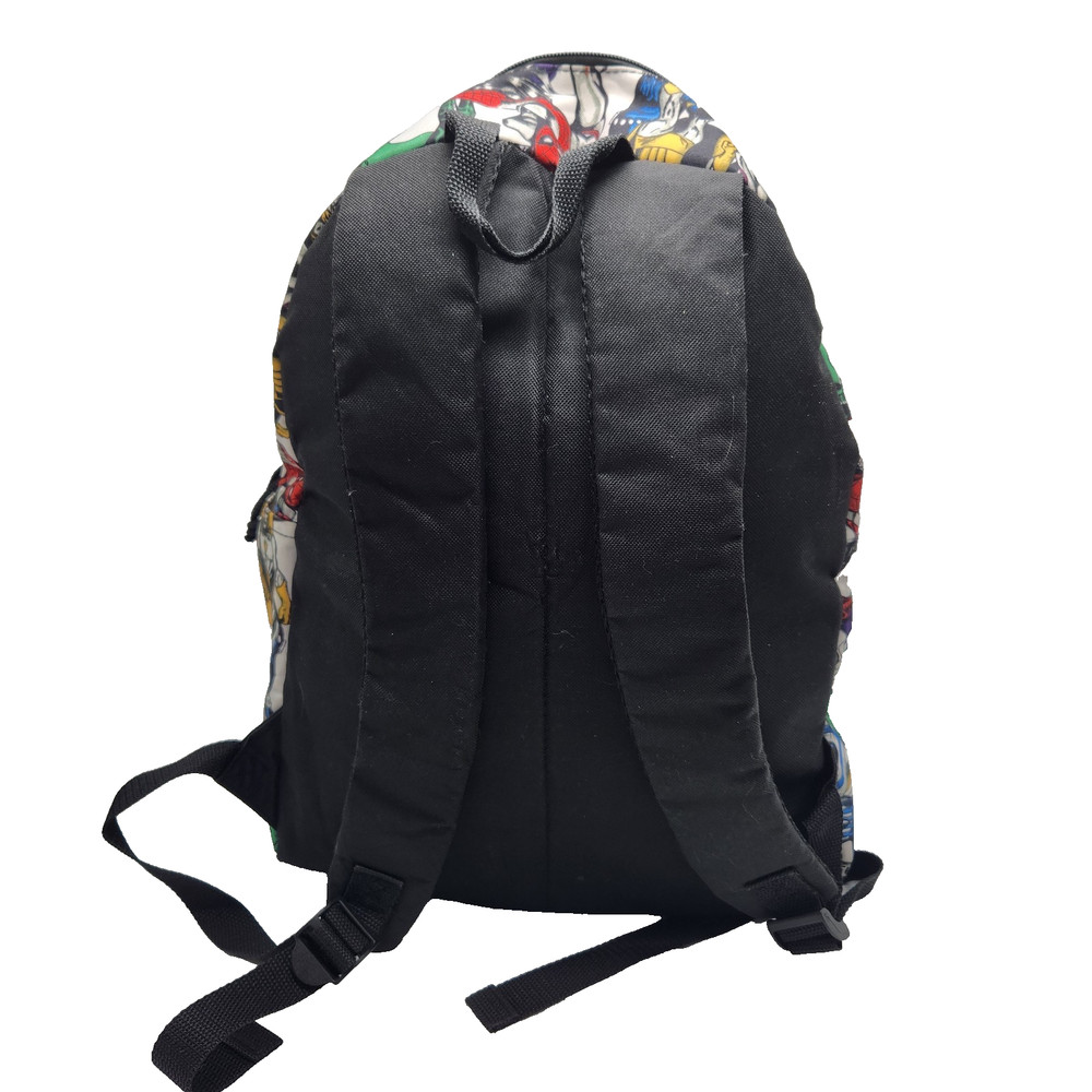 Marvel Comics Superheroes Allover Print Backpack Spider Man Hulk Thor Iron Man