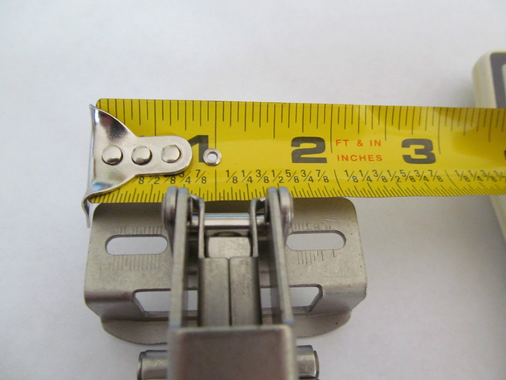 2 Hinge Spring Loaded Support Strut Nickel RV Overhead Cabinet Fleetwood Monaco