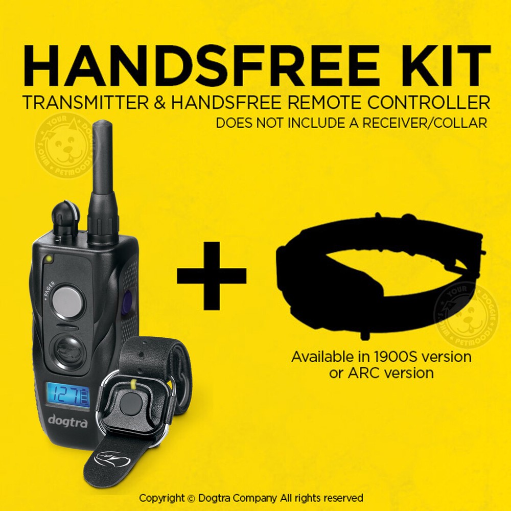 Dogtra HandsFree 1900S Conversion Trainer Kit or Replacement Collar NOT Included