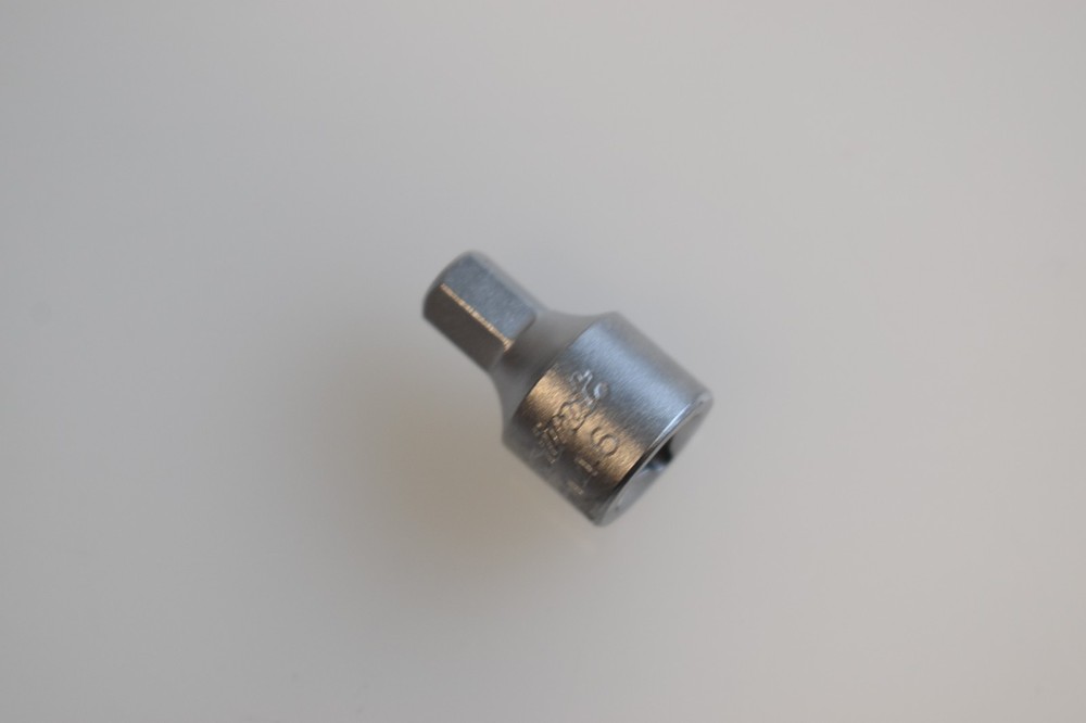 Blue Point Tools BLPHSM146 6mm Stubby Hex Bit Socket 1/4" Drive