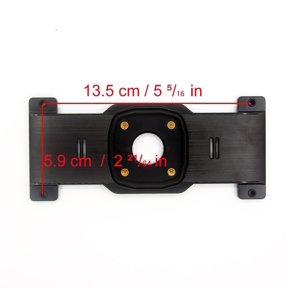 For Car DVR Rear View Mirror Mounting Bracket + Metal Back Panel Strong Support