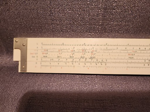 Vintage Post Slide Ruler