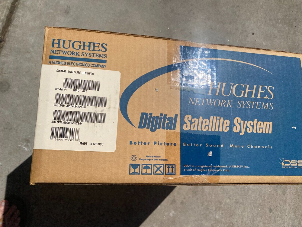 Hughes Digital Satellite System Receiver HIRD-A22