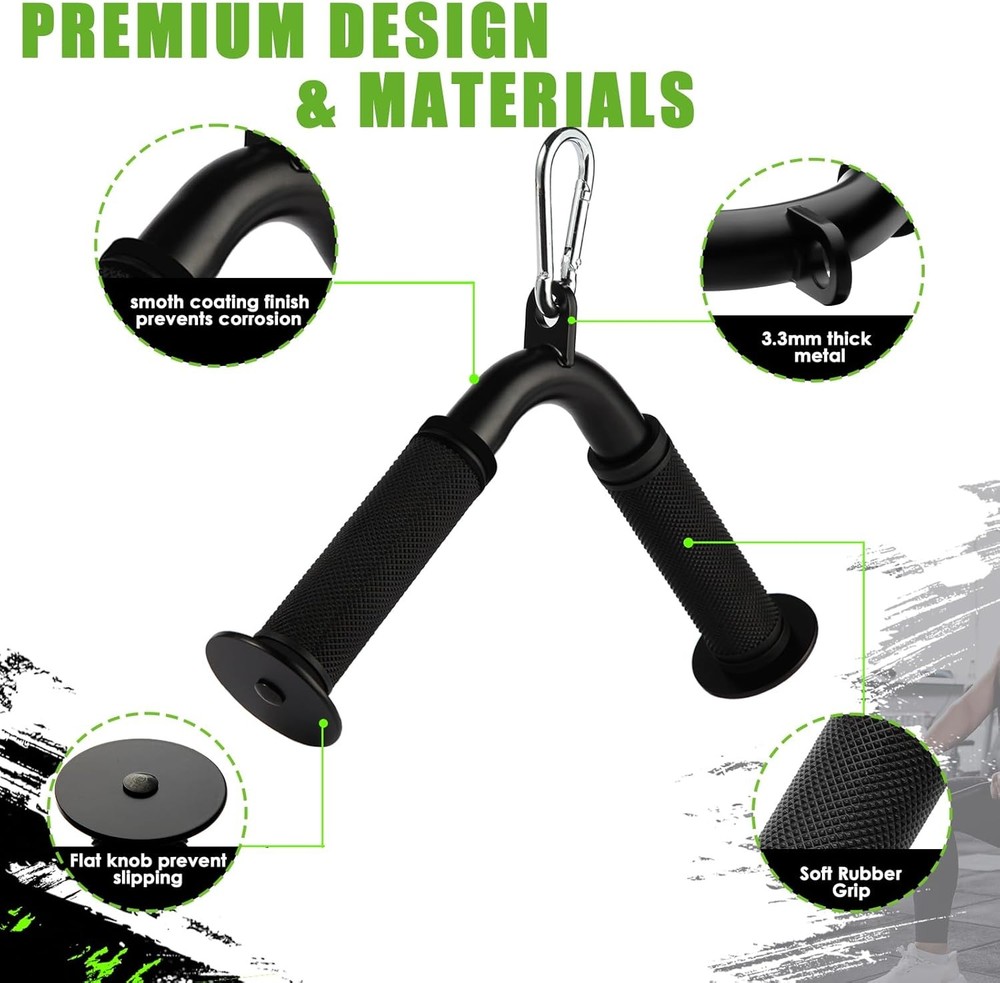 Tricep Pull Down Attachment,Bigger V Bar Attachment LAT Pulldown Attachments ...