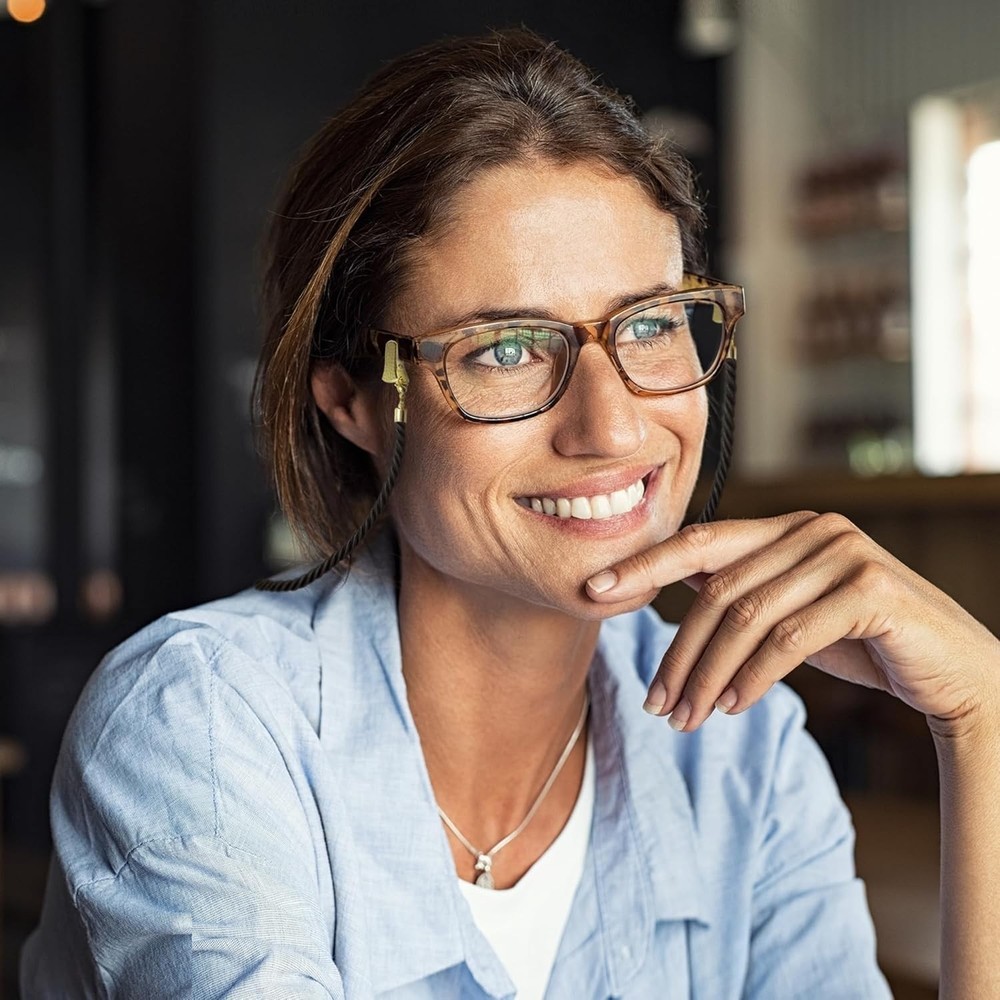 Versatile Glasses Strap – Non‑Slip Alligator, Silicone Loop, Lobster Clasp
