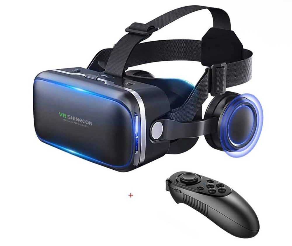 VR SHINECON Virtual Reality VR Headset 3D Glasses
