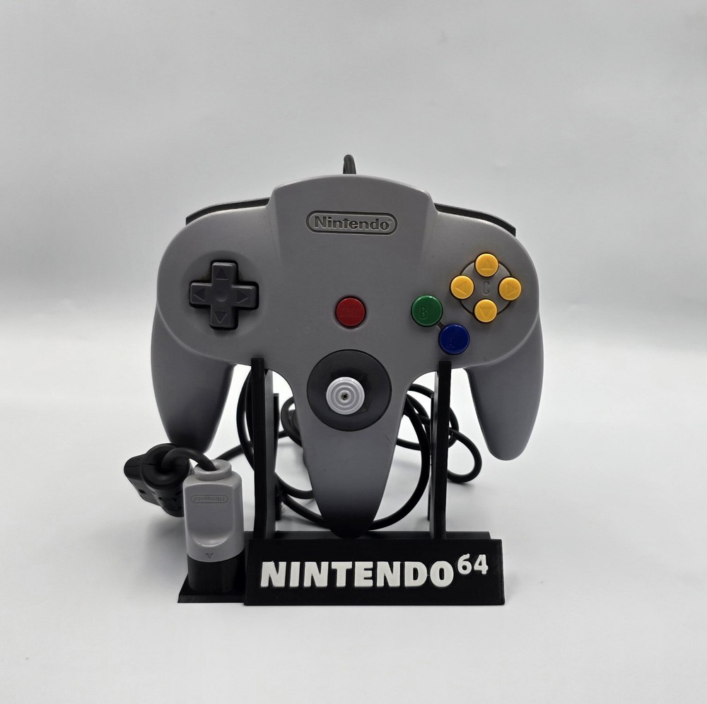 Nintendo 64 N64 Controller Display Stand Lerpo3D - 3D Printed