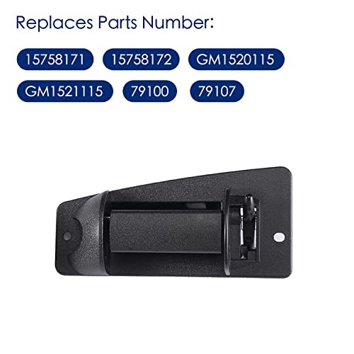 Extended Cab Door Handle Rear Left Driver & Right Plastic Left & Right