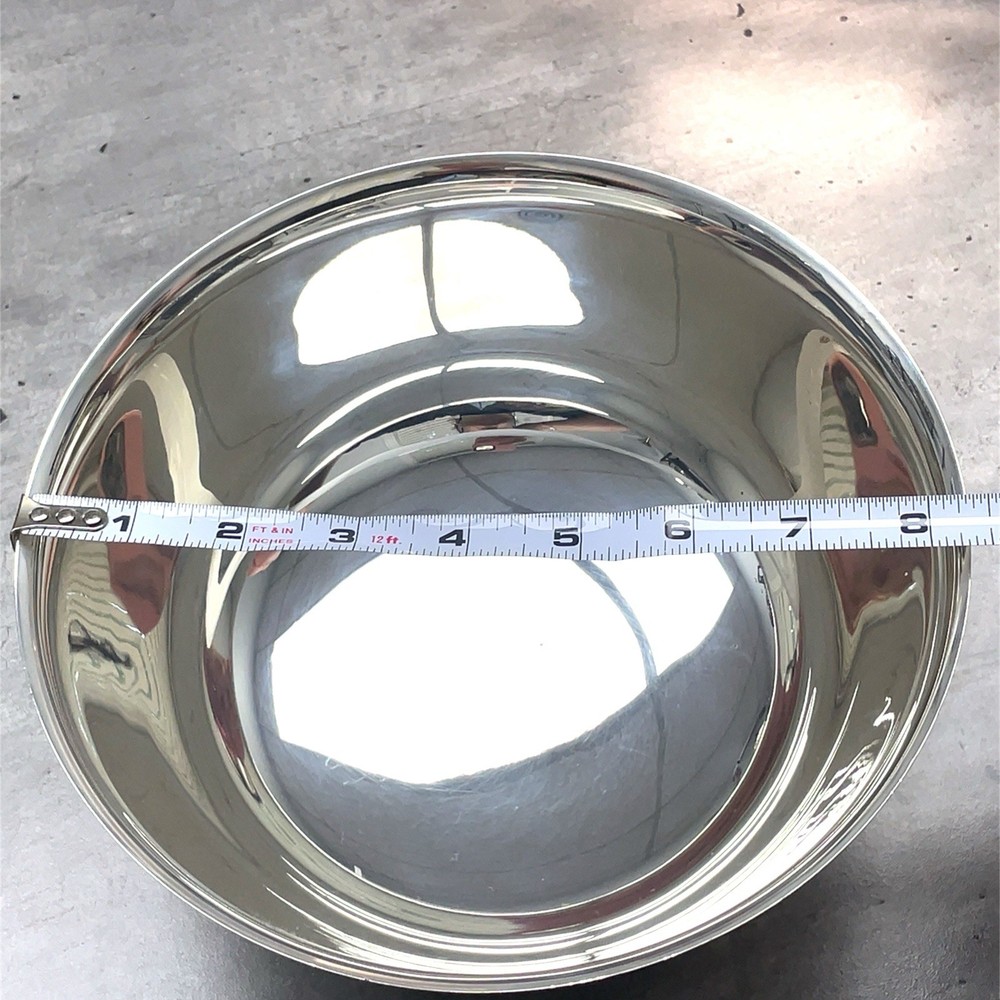 Large Sterling Silver Footed Tiffany Bowl