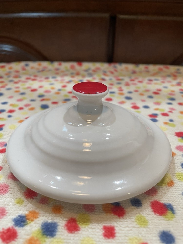 Fiesta FTCCO Jam Jar Peppermint With Lid New First Quality Pristine On White