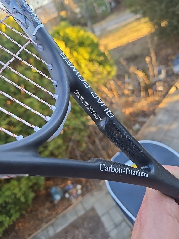 Feather Squash Racquet - Heavy Hitter