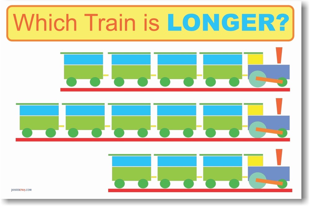 Which is Longer?  - Math POSTER