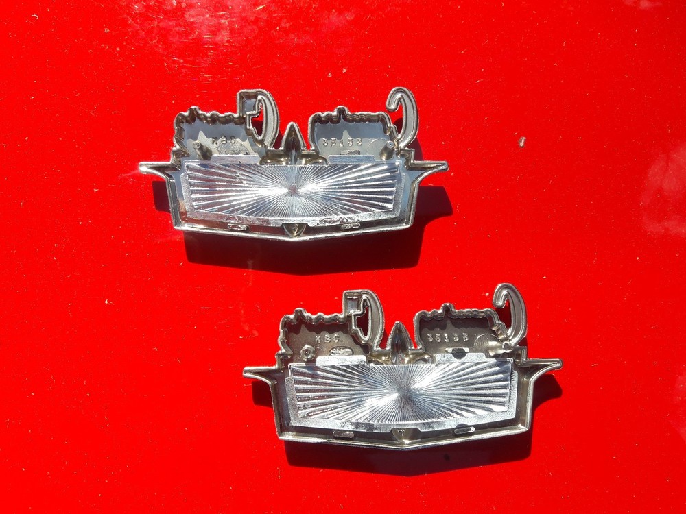 1973-1974 Caprice Classic Sail Panel / Quarter Panel Emblem Set