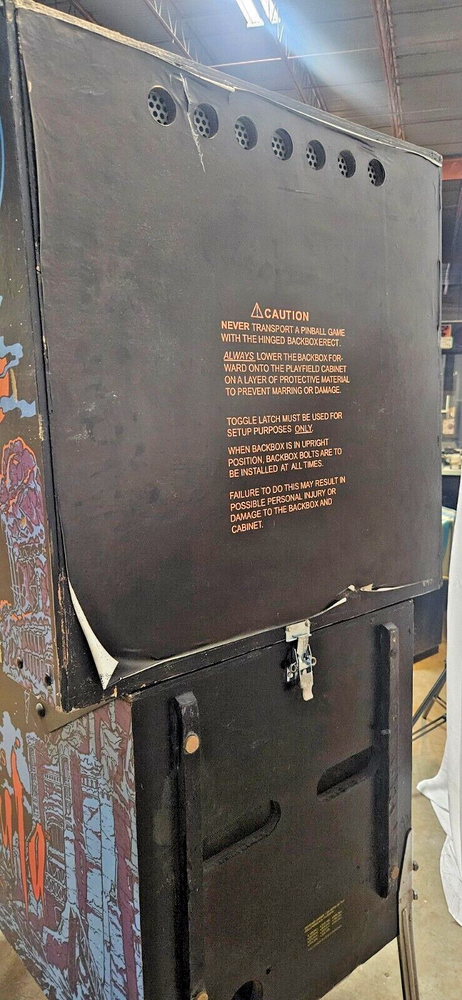 Bram Stroker's Dracula Pinball Machine - 2796