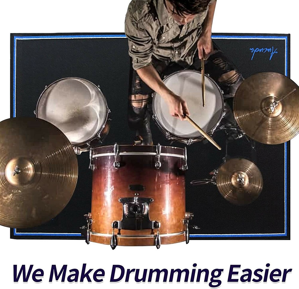 Drum Rug 4*6ft Drum Accessories for Drum Set Drum Rug