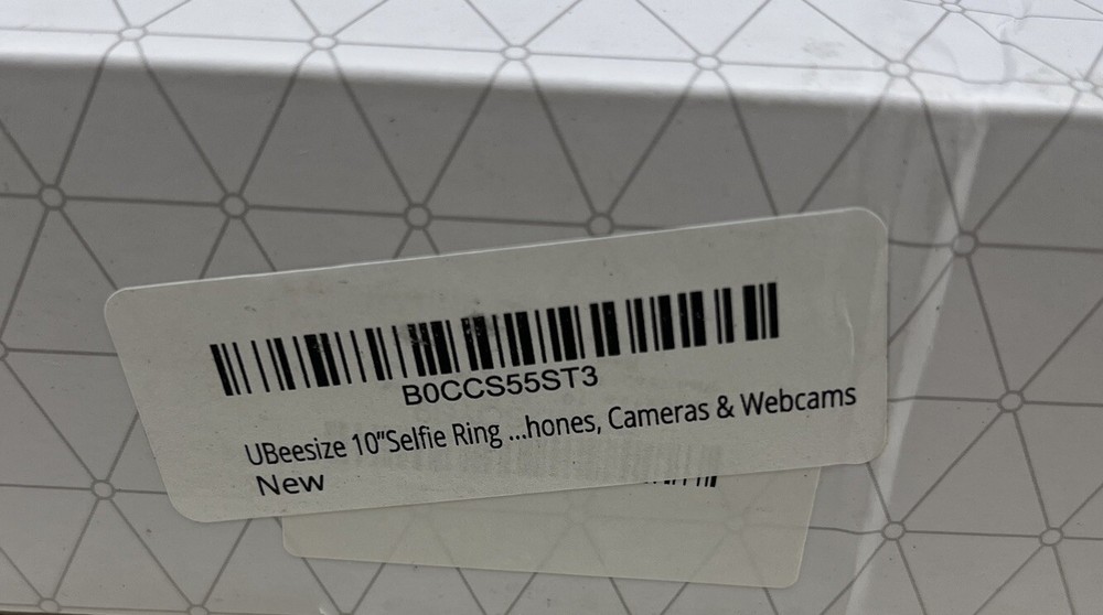 UBeesize 10" LED Ring Light Set