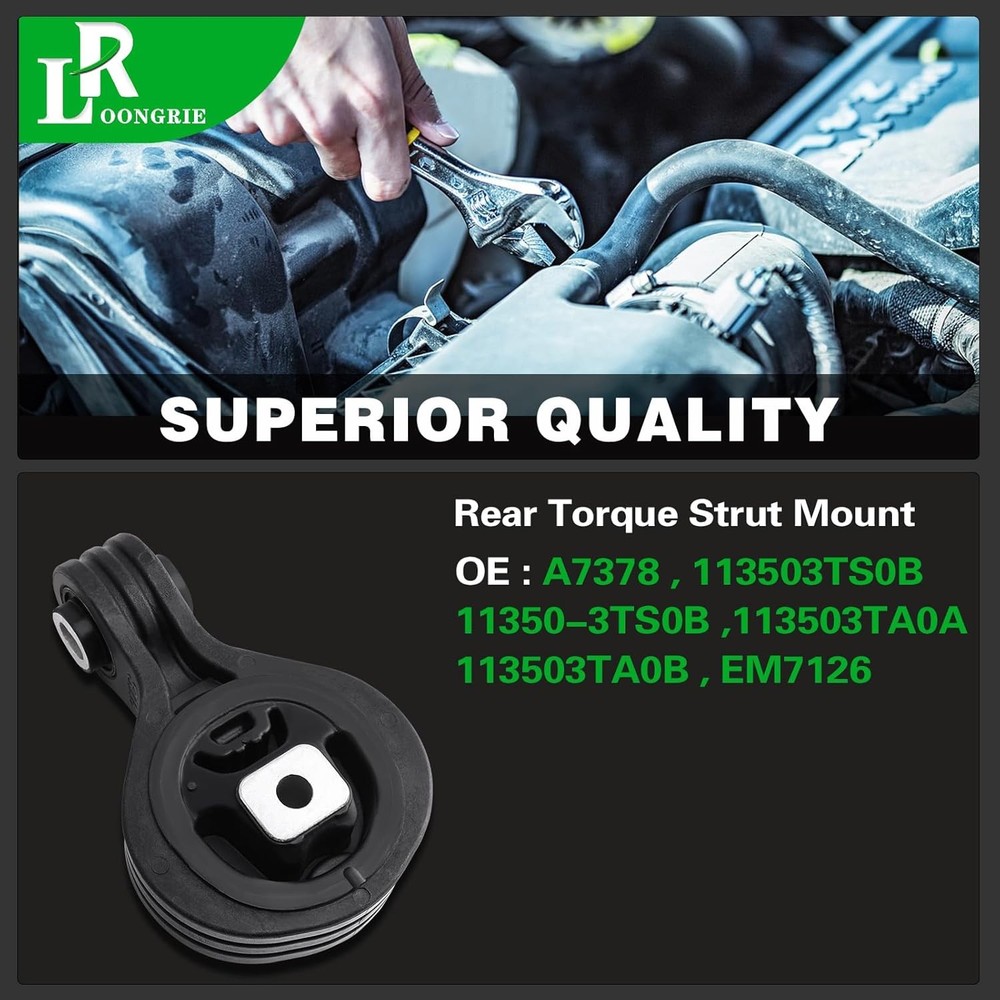 Engine Torque Strut Mount Replacement Compatible with 2018 Altima & 2016 Murano