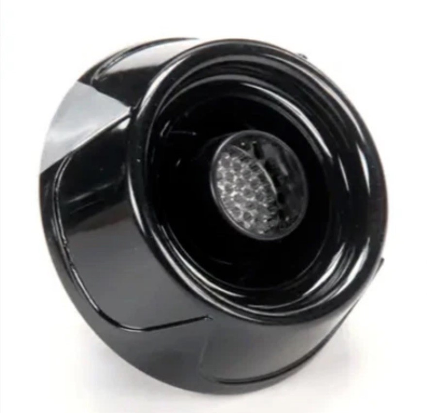 NOZZLE DECORATIVE BLACK WITH DIFFUSER # 020003079