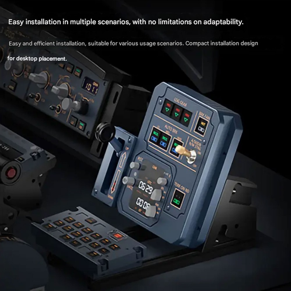 WINWING AGP Metal Flight Simulation Landing Panel Support for X-Plane MSFS Gamnr