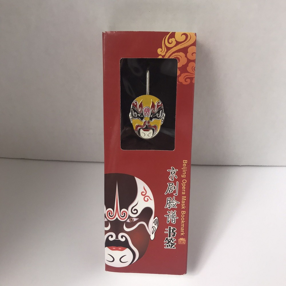 Beijing Opera Mask Bookmark