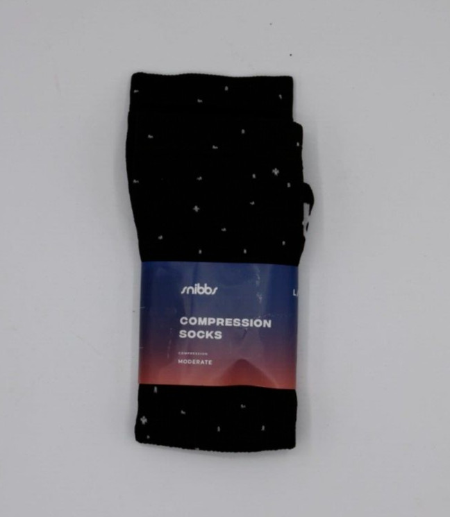 Snibbs Moderate Compression Socks Starry Night Size L/XL