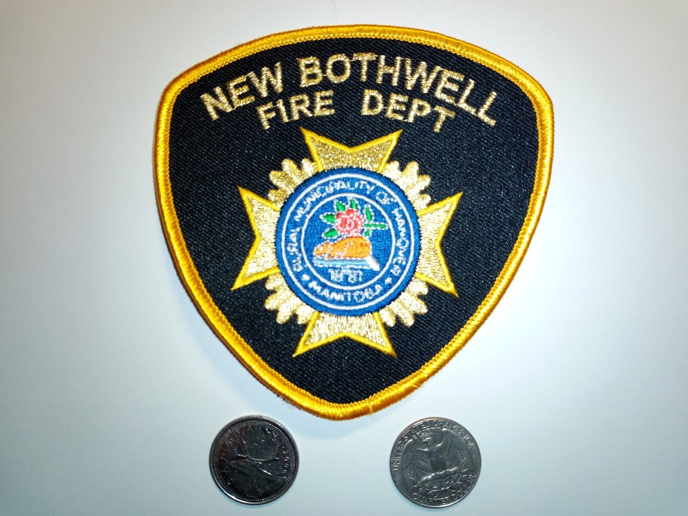 New Bothwell Fire Department Patch Badge Crest
