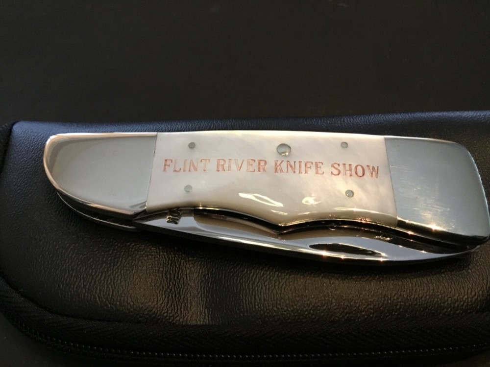 Custom Ray Cook Master Smith MOP Slipjoint Folder Folding Knife
