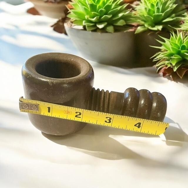 Wooden Mallet-Style Nutcracker Rustic Hand-Carved Design Adjustable