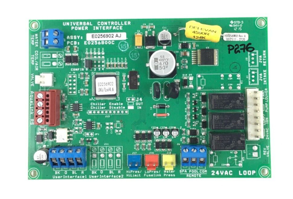 JANDY E0256902 AJ Universal PoolController Power Interface E0256800C Lxi4.6 P276