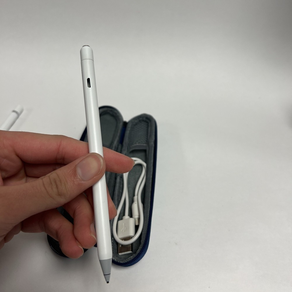 Active Stylus Pen Compatible for iOS&Android Touch Screens, Pencil with Dual ...
