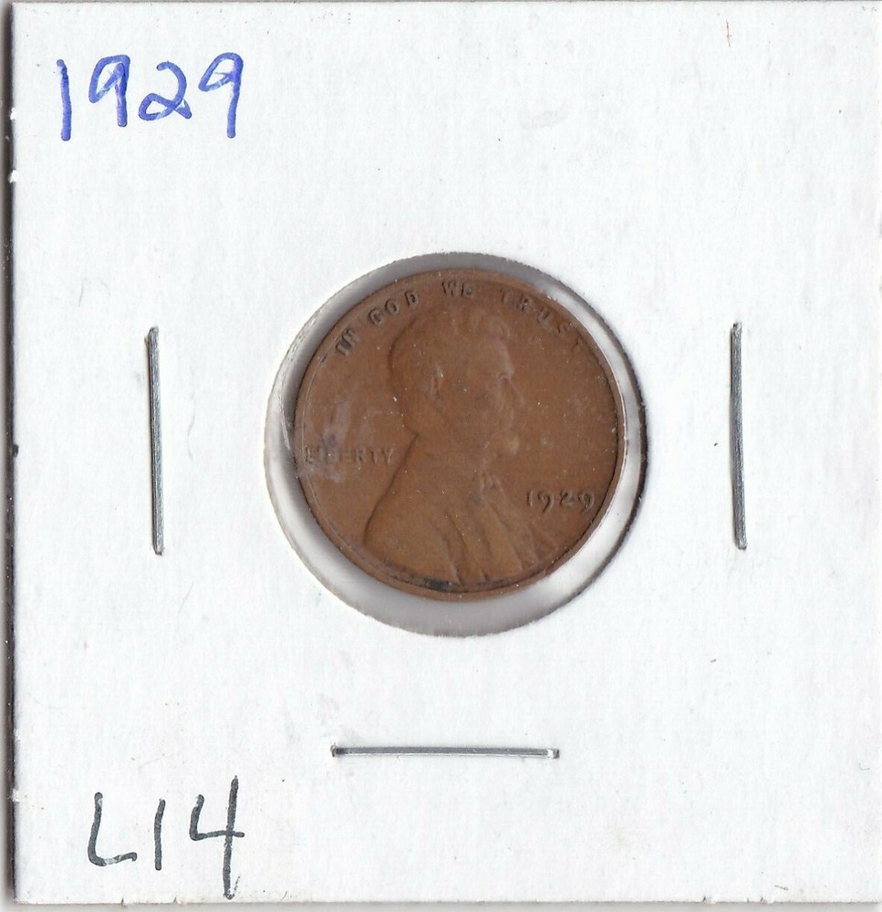 1929 Lincoln Cent  L14