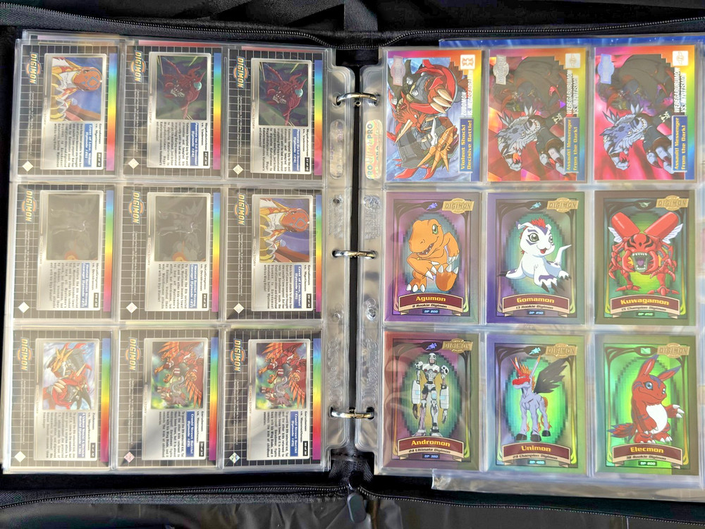1999 DIGIMON UPPER DECK MASTER SET HOLO SERIES 1+2 PRE-RELEASE+ULTIMATE - 5 SETS