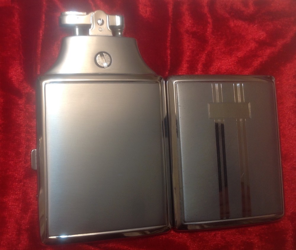 Vintage Art Deco Ronson Mastercase Lighter Cigarette Holder