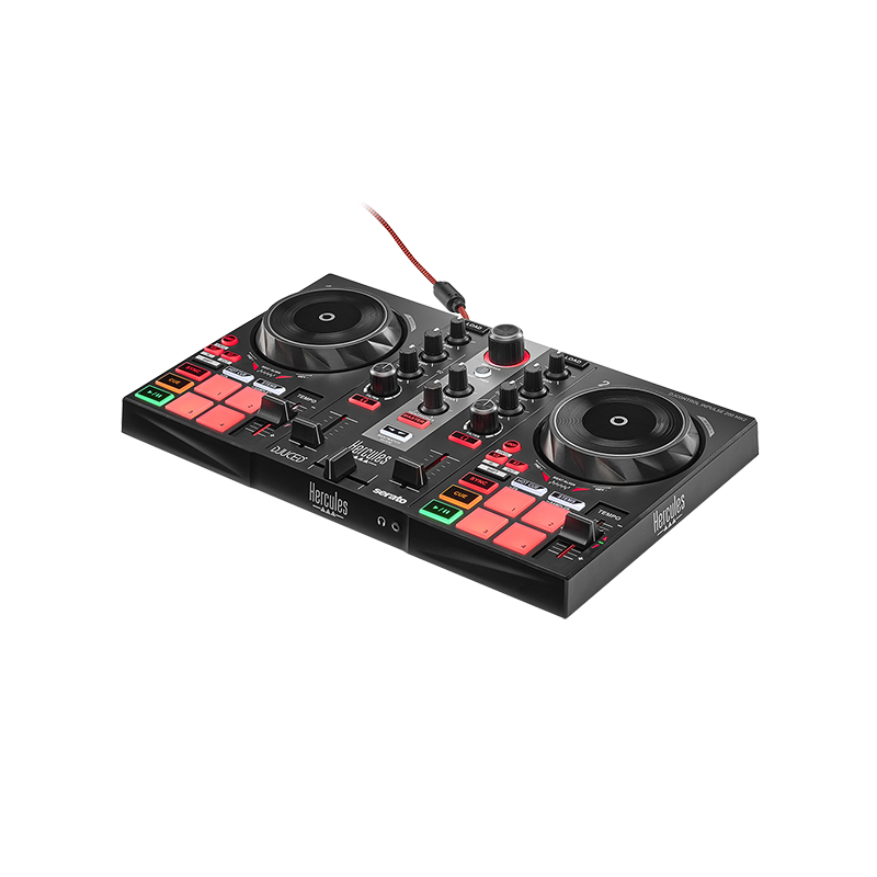 Hercules DJControl Inpulse 200 MK2 - Portable 2-Channel DJ Controller