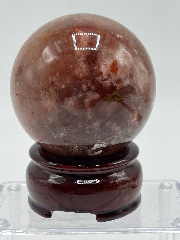 Fire Quartz with Blue Flash B