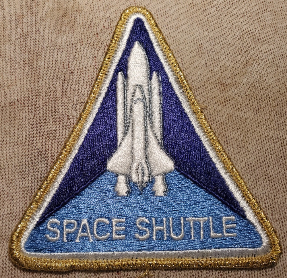 US NASA Space Shuttle Shoulder Patch (4.25In Tall)