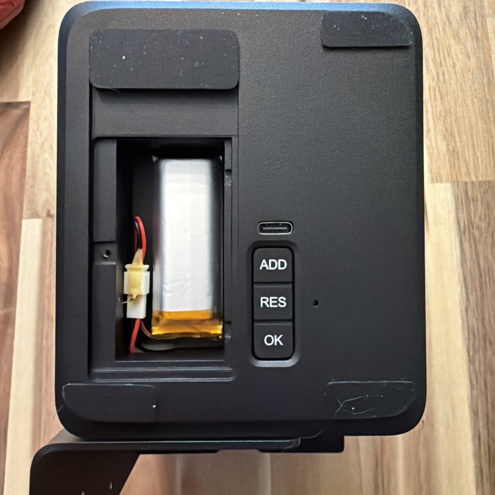 Firearm Fingerprint or Code Lock. Rechargeable Battery, USB-C Powered