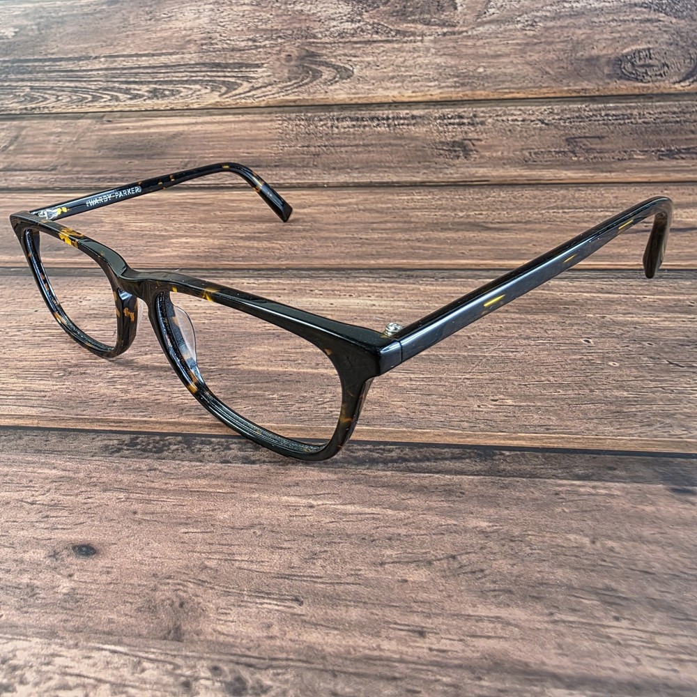 Warby Parker Eyeglass Frames Mens Medium Square Rectangular WL2TY M 200 Glasses